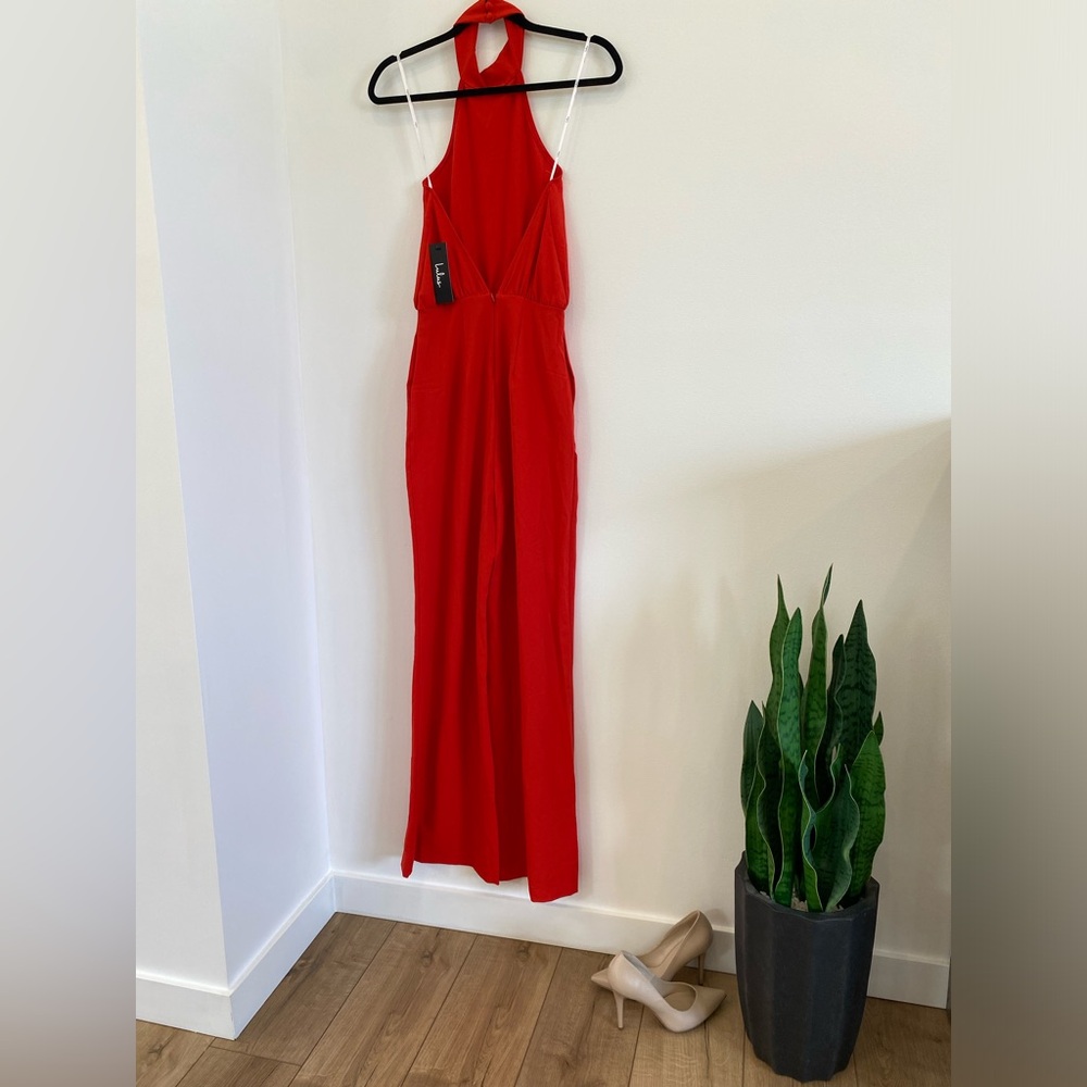 XS - LULUS Moment For Life Jumpsuit - RED. BNWT